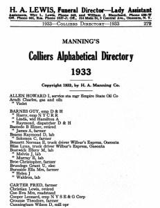 Eva Coo 1933 directory