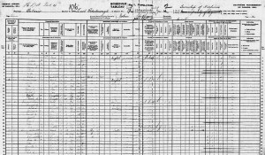 Eva Curry 1901 Cda census